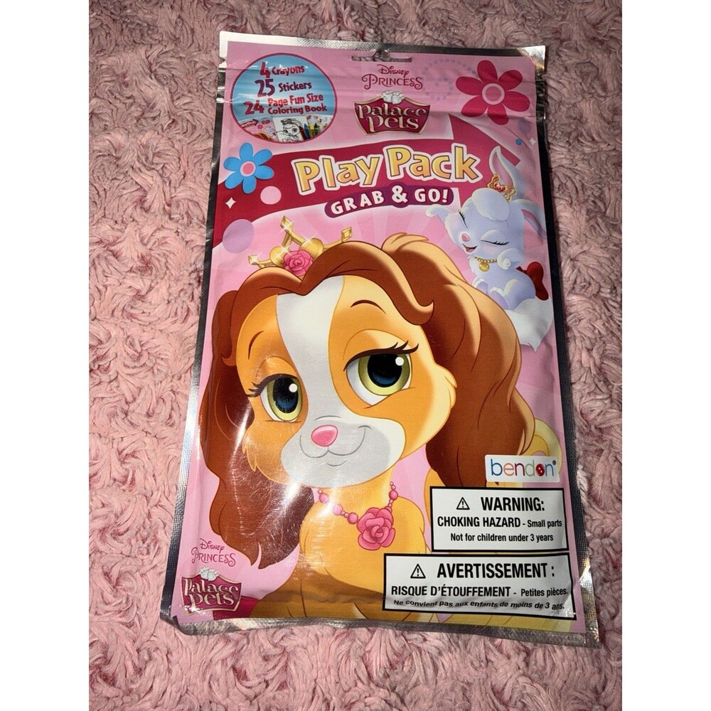 Disney Princess Play Pack Grab & Go Activity Set Palace Pets Dog Puppies